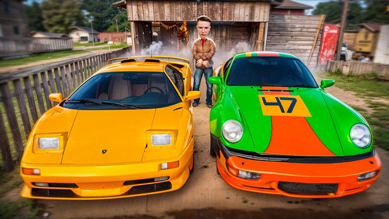 НАШЁЛ РЕДКИЕ СПОРТКАРЫ В ДЕРЕВНЕ! ПУТЬ ПЕРЕКУПА #7 - GTA Радмир