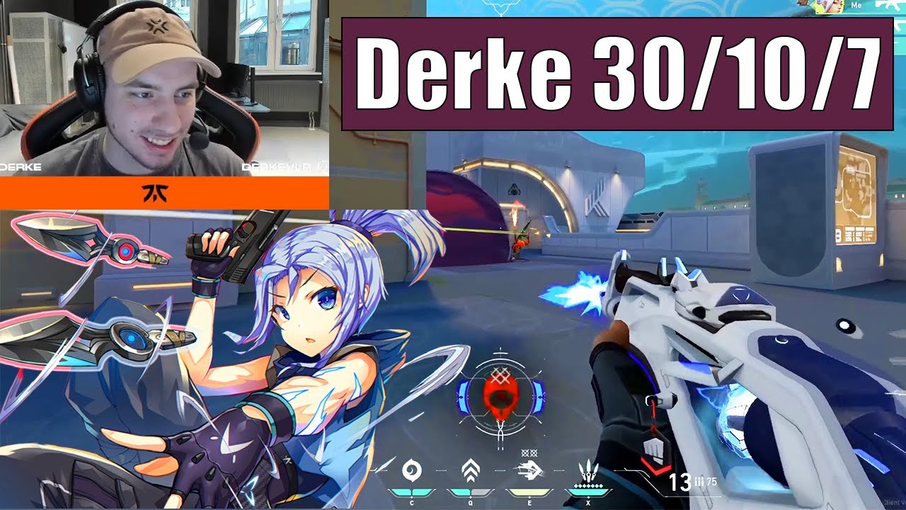 Fnatic Derke Carried His Girlfriend Through Immortal Lobbies | In Pearl | On Jett | VALORANT