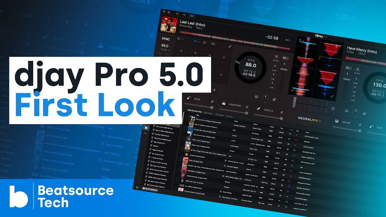 Algoriddim djay Pro 5.0: First Look | Beatsource Tech