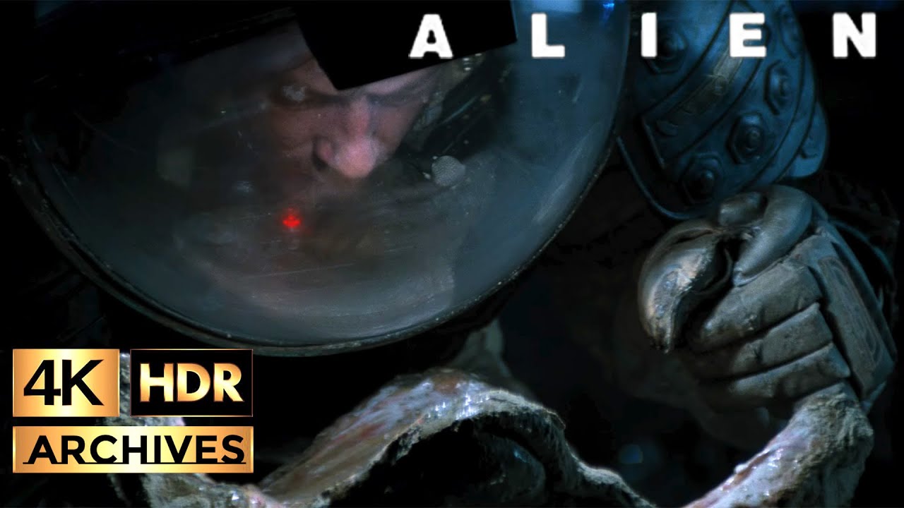Alien |4K-HDR| Kane Finds the Egg Chamber on LV426 (1979)