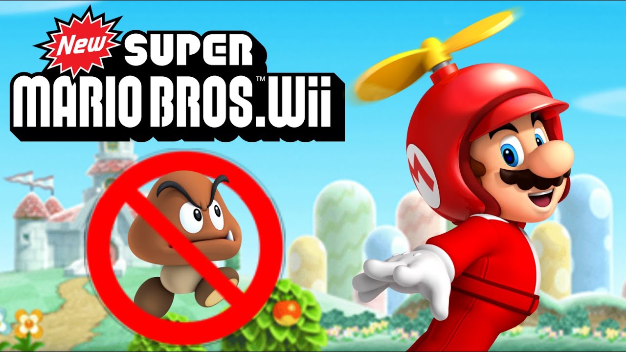 Is it Possible to Beat New Super Mario Bros. Wii WITHOUT Touching a Single Enemy?