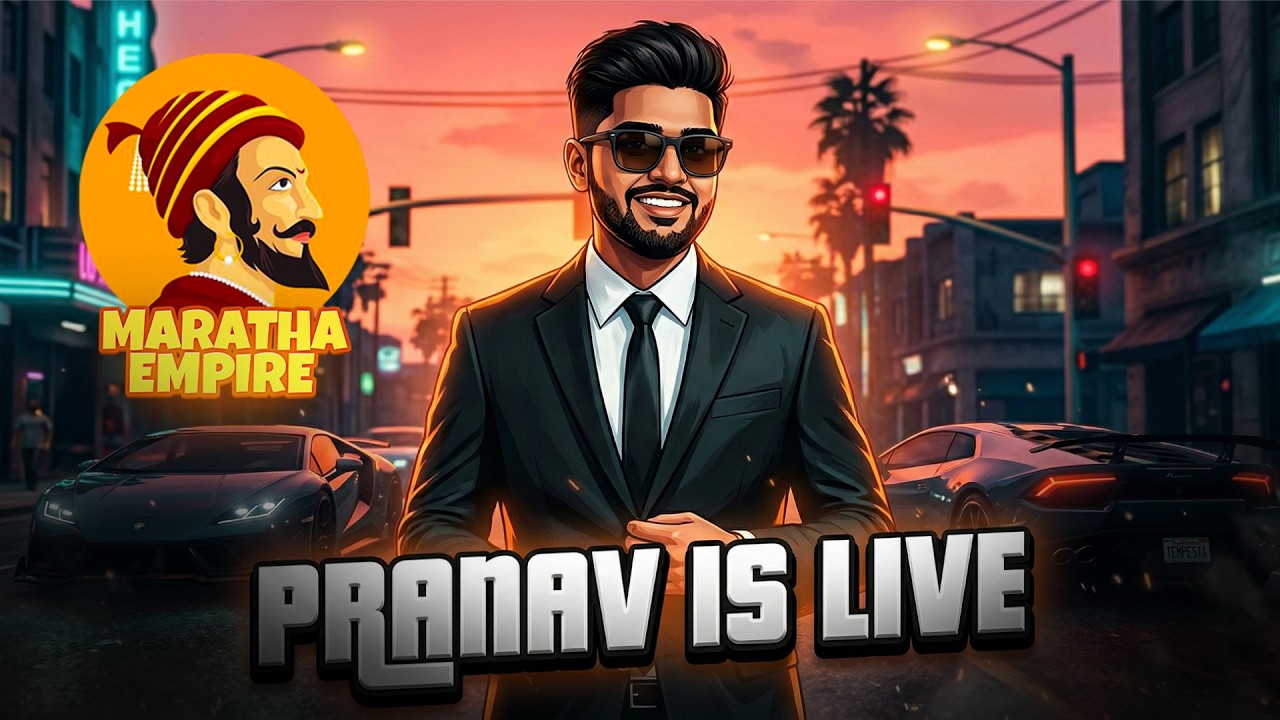 🎯 GTA 5 Live  || Maratha Empire Roleplay || GTA RP Live ||  Pranav Is Live #rp