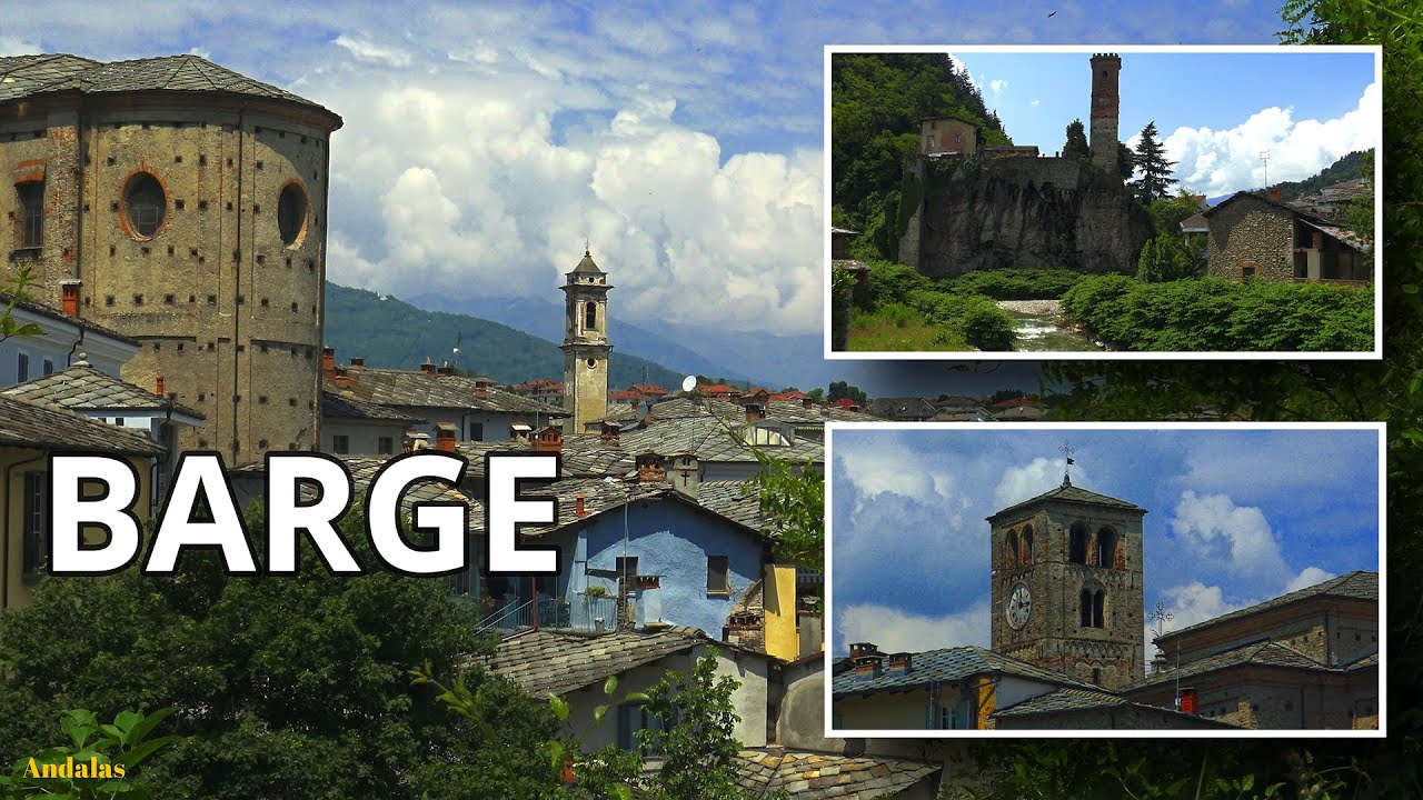 Barge - Borgo medievale e Chiese - Piemonte - Cuneo