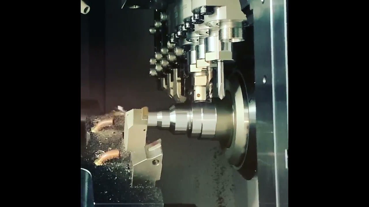 Cincom M32-VIII - GBL Mode (Superimposed, 3 Tools in Cut)
