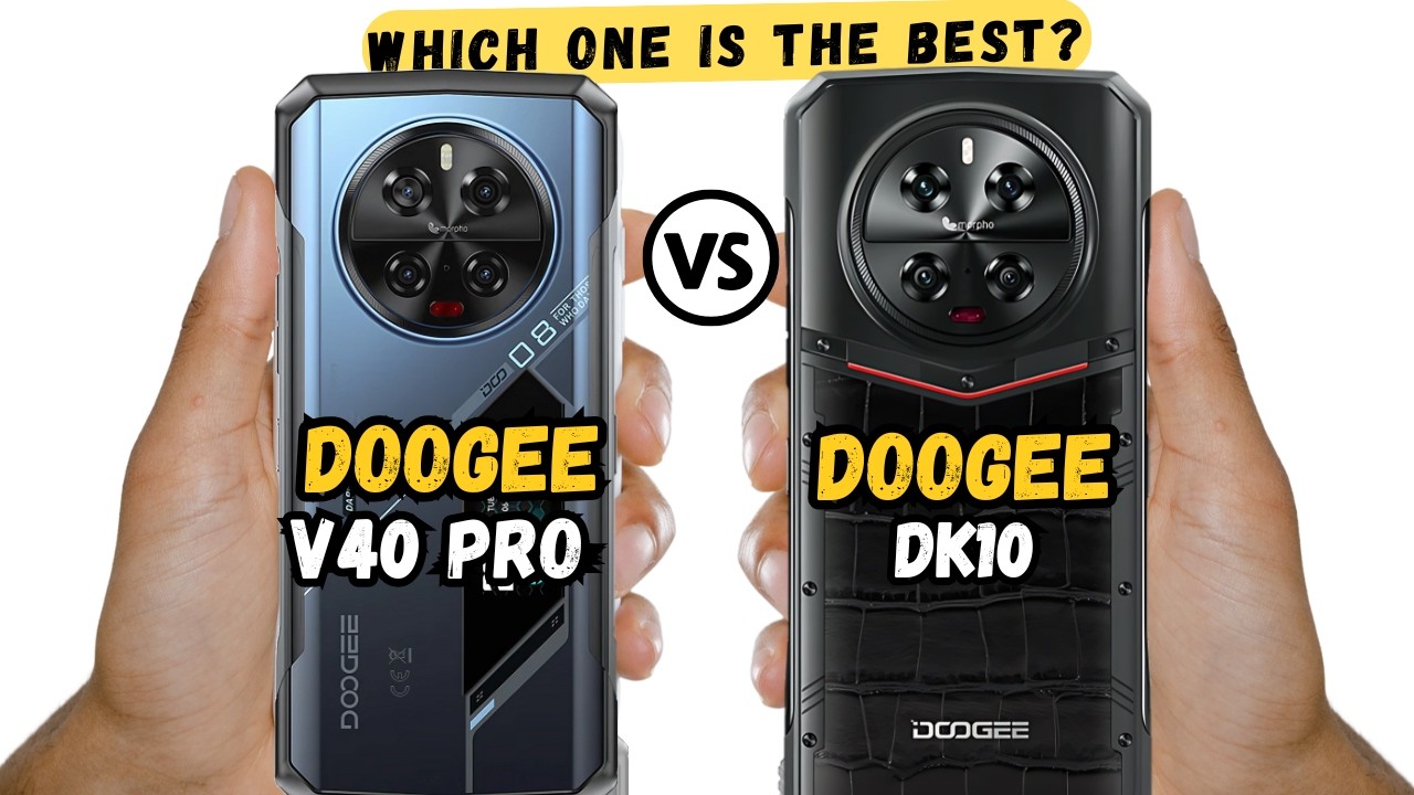 Doogee V40 Pro vs Doogee DK10 | Full comparison 🔥