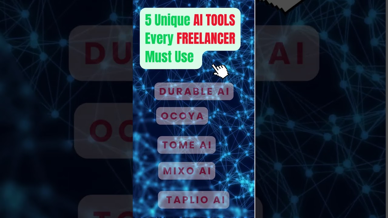 5 Unique AI Tools Every Freelancer Must Use 