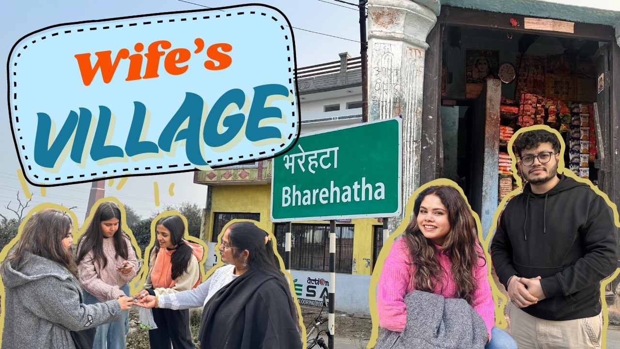My Wife's Village Home in Mirzapur 😍 | First Time in Chunar Bharehatha | Real Village Life UP