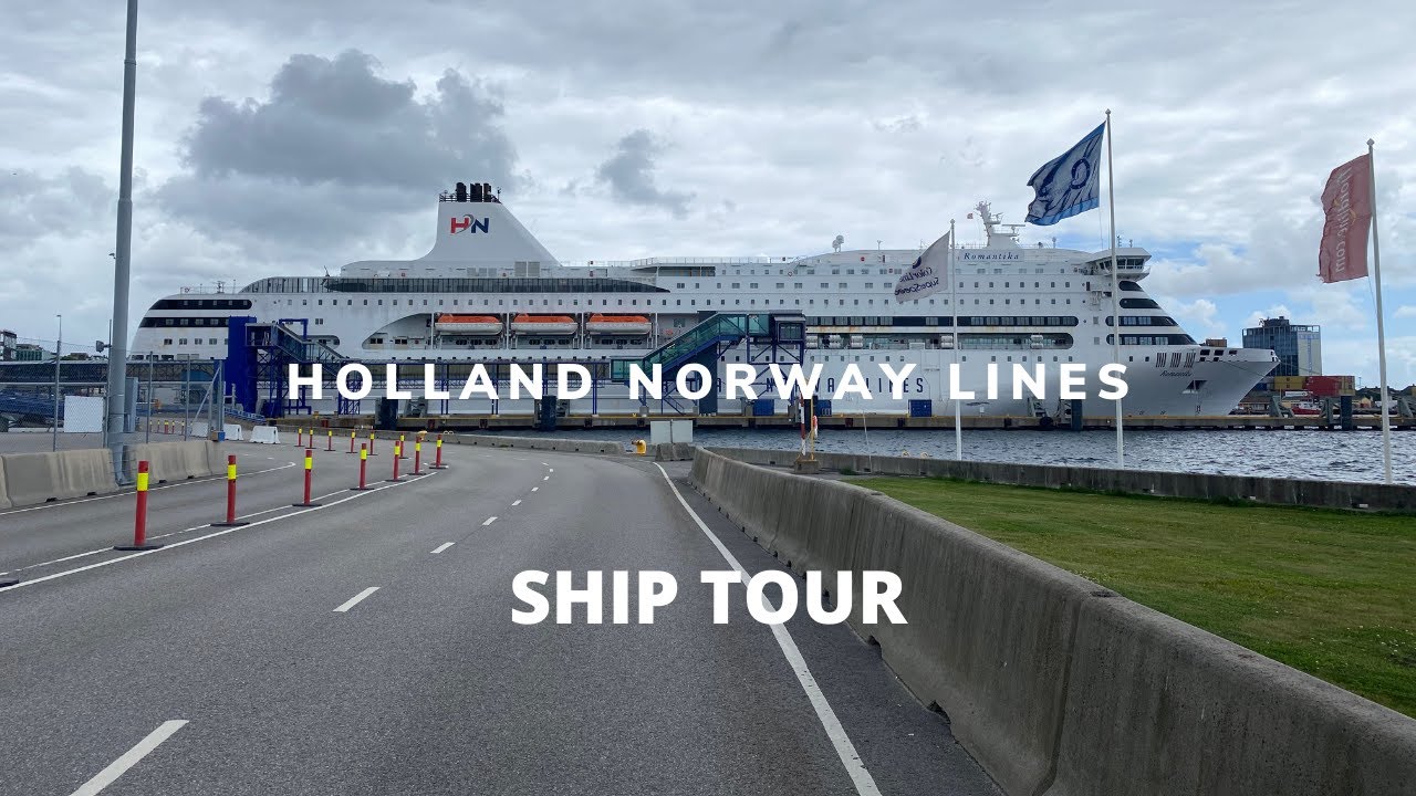 A ship tour of the Holland Norway Lines Ferry