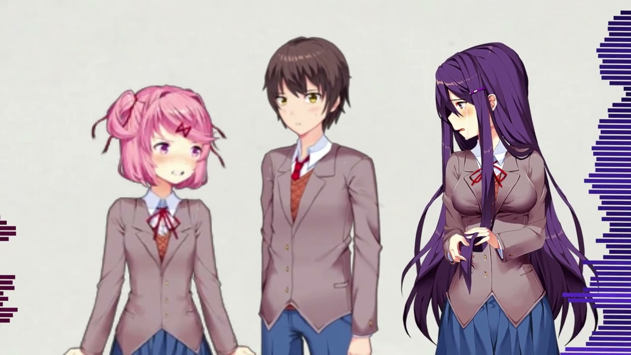 fnf tug o war but natsuki and yuri sing it