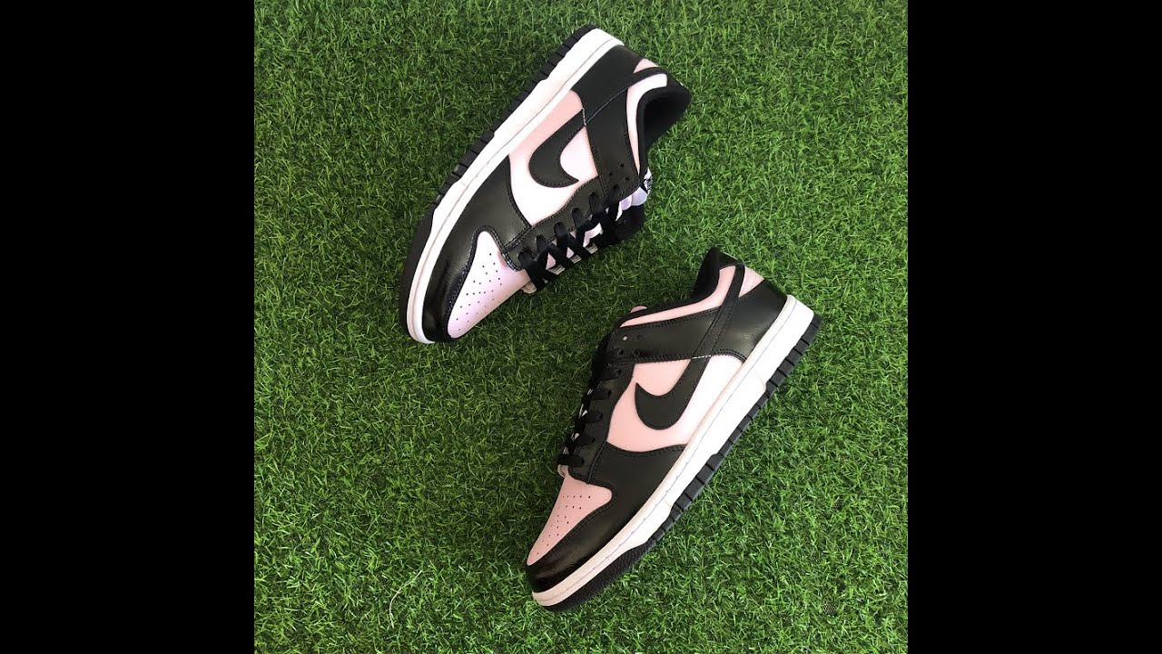Nike Dunk Low ESS Pink Black  review!