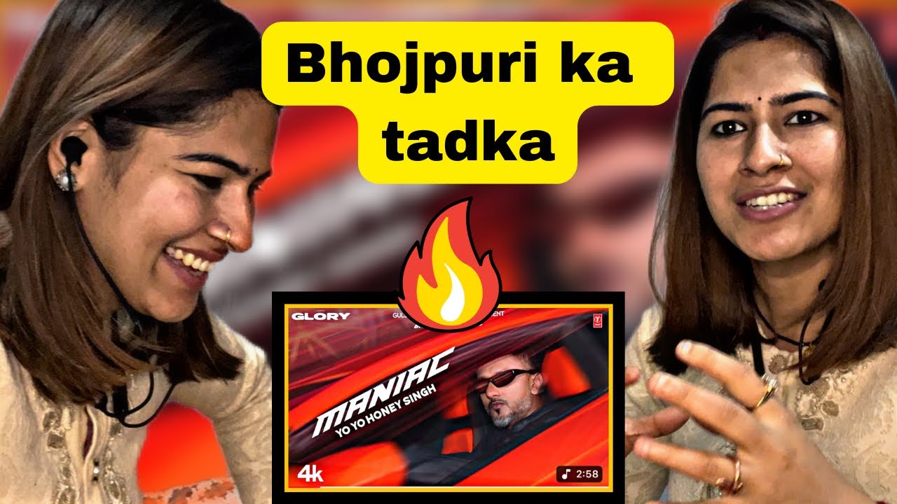 Pahadi girl reaction on MANIAC (Official Video): YO YO HONEY SINGH 🔥| ESHA GUPTA | GLORY