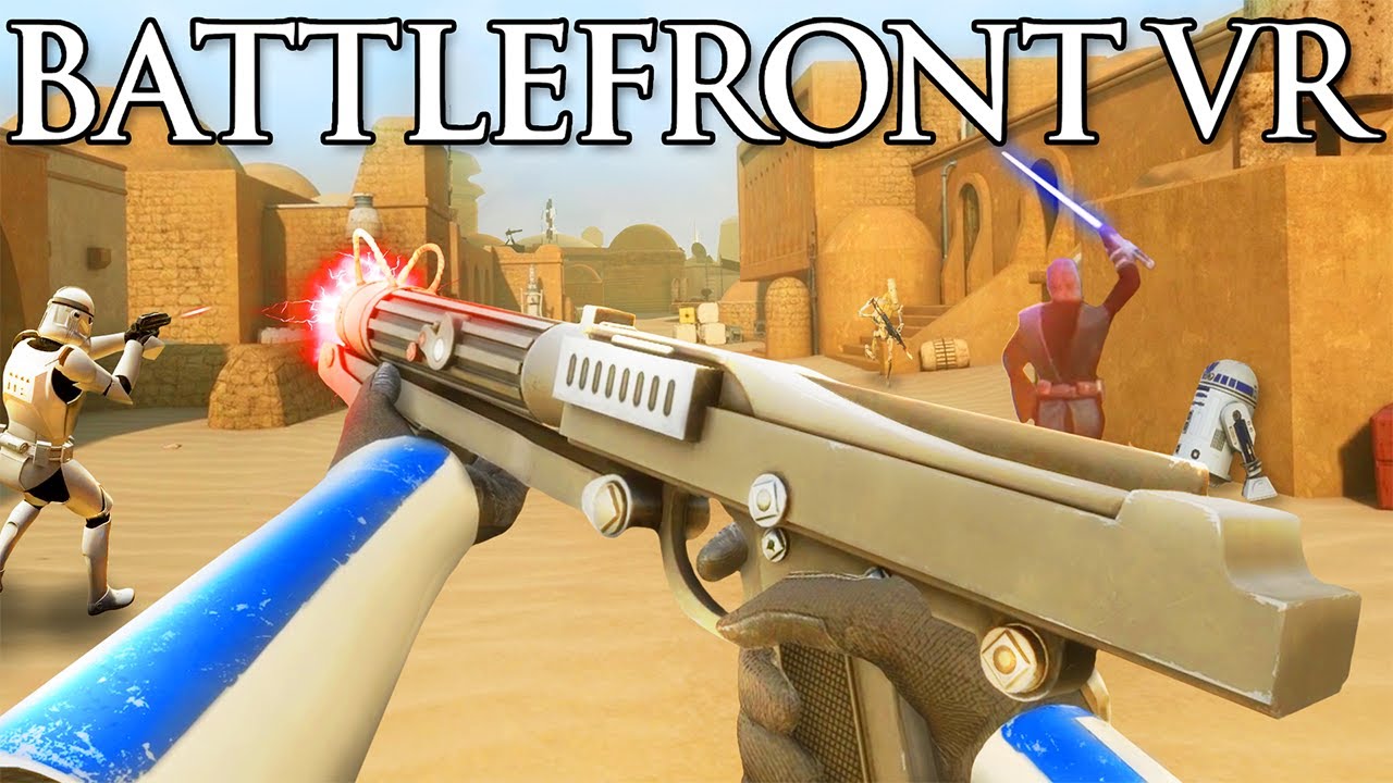 I Played STAR WARS BATTLEFRONT 3 EARLY... In VR