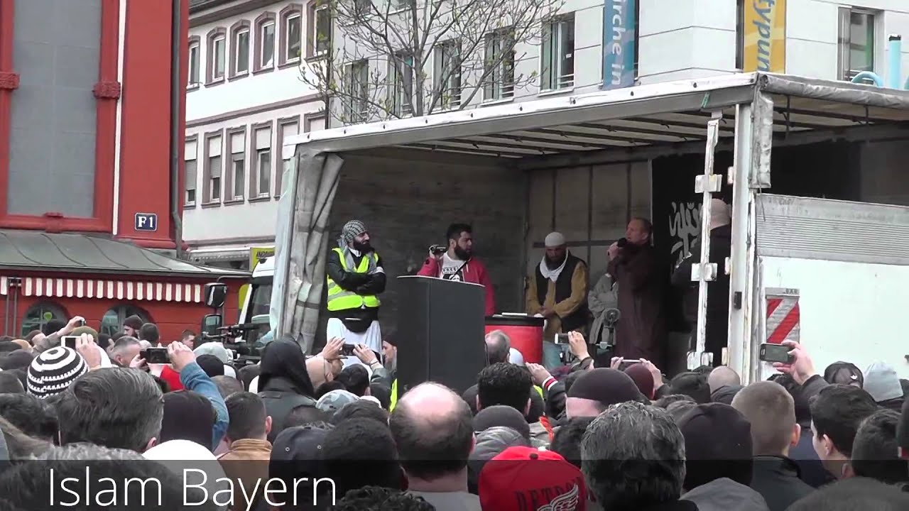 Pierre Vogel - Duaa für Bruder Abdellatif der Redeverbot hat (Mannheim 23.03.14)
