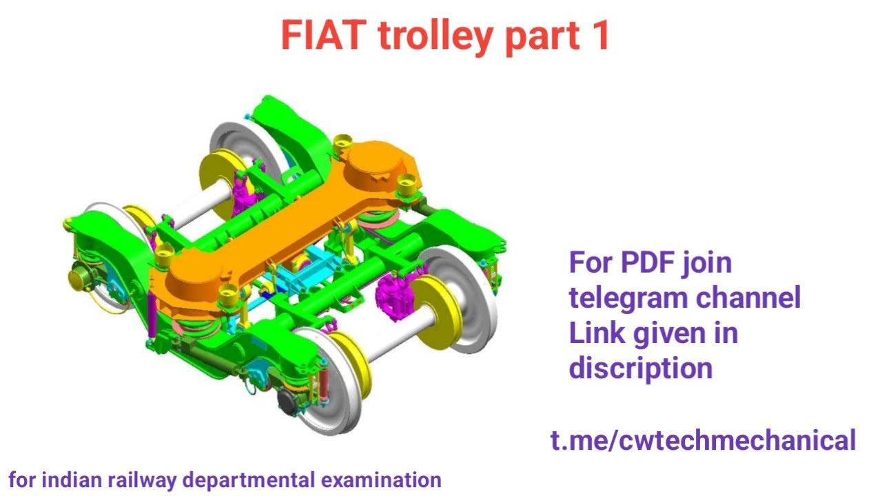 FIAT trolley part 1 for LDCE of Mechanical C&W