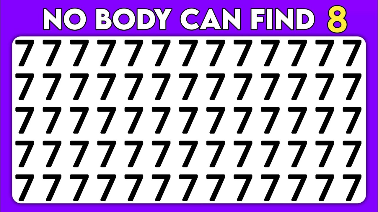 Challenge Your Observation Sense 🧠👀| Find The Odd One Out | Number and Letter Edition.
