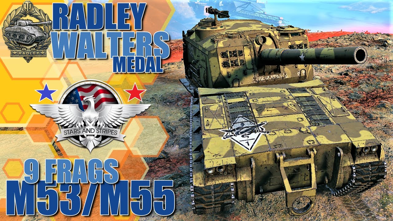 WoT M53/M55 Gameplay &diams; SPG Arty Review &diams; 9 Frags 5.7k Dmg (2020)