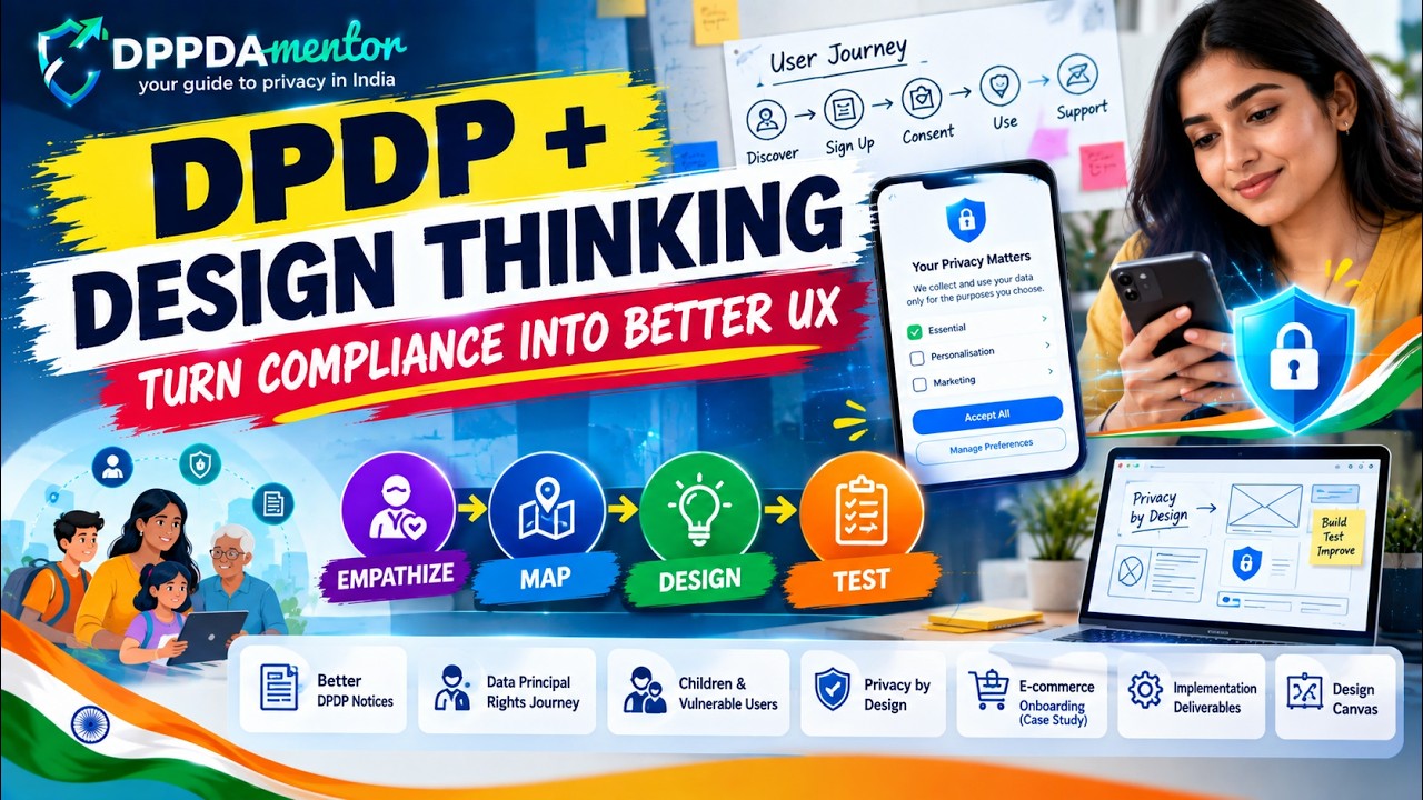DPDP + Design Thinking: Turn Privacy Compliance Into Better User Experience