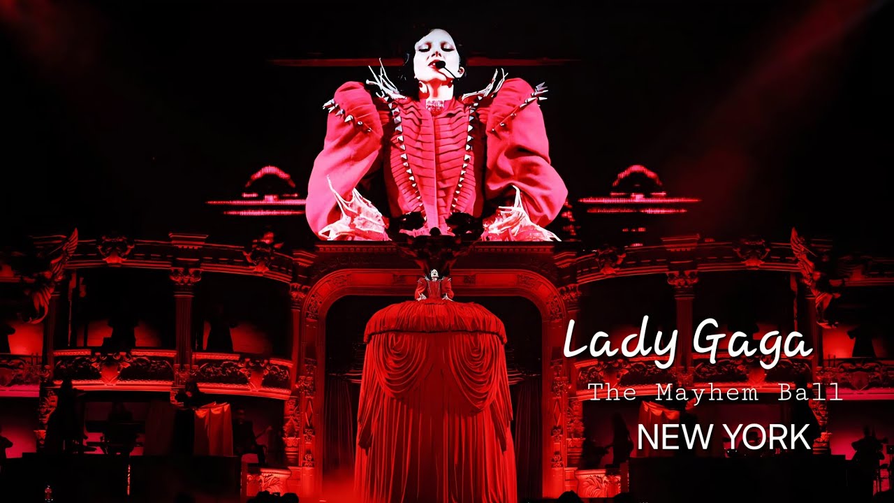 LADY GAGA THE MAYHEM BALL TOUR MADISON SQUARE GARDEN NEW YORK  🗽 LAST CONCERT 9/7