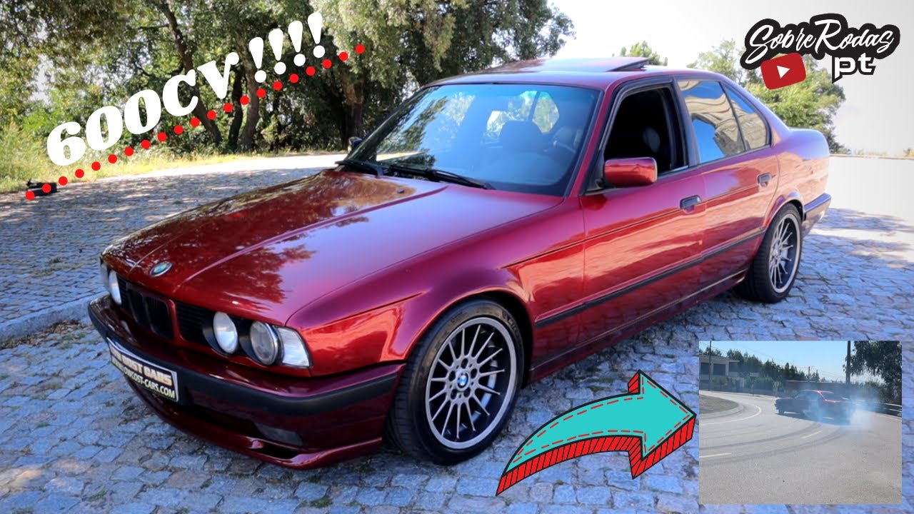 Bmw E34 Turbo carro de velho? 600cv!!!?