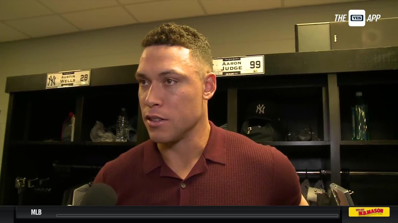 Aaron Judge shares thoughts after Game 3 of ALDS vs Royals