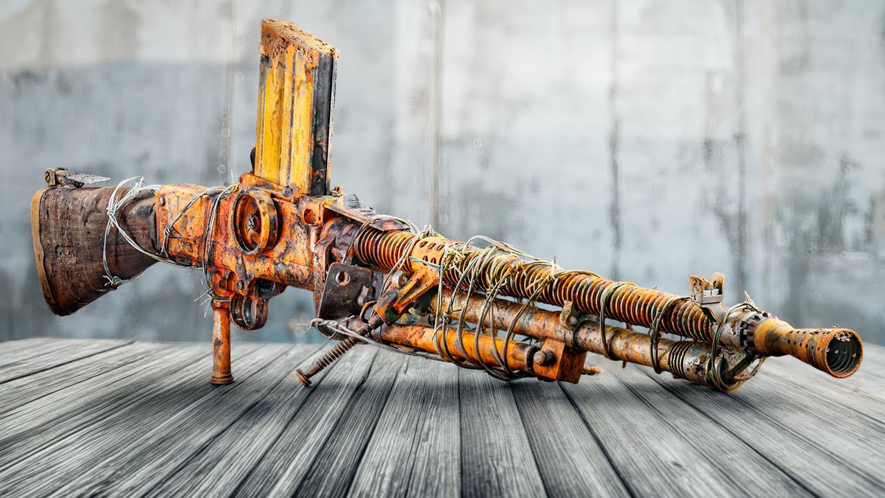 ZB 1940 | Restauration de Mitrailleuse Ancienne