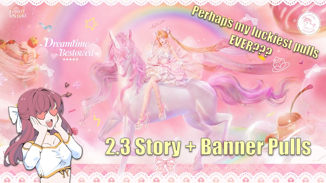 I'VE NEVER GOTTEN SO LUCKY WITH PULLS IN MY LIFE + 2.3 STORY #infinitynikki #uncrownedheart