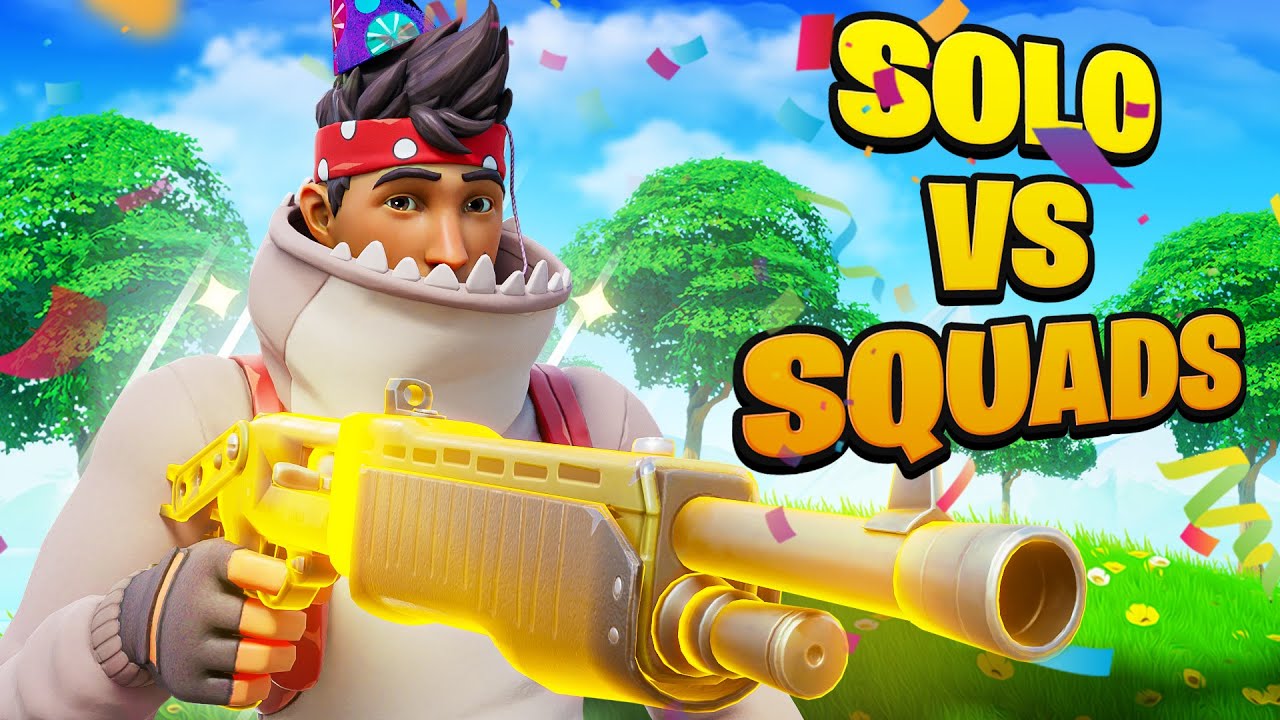 I got 2 Solo VS Squads Wins on my 25th Birthday!