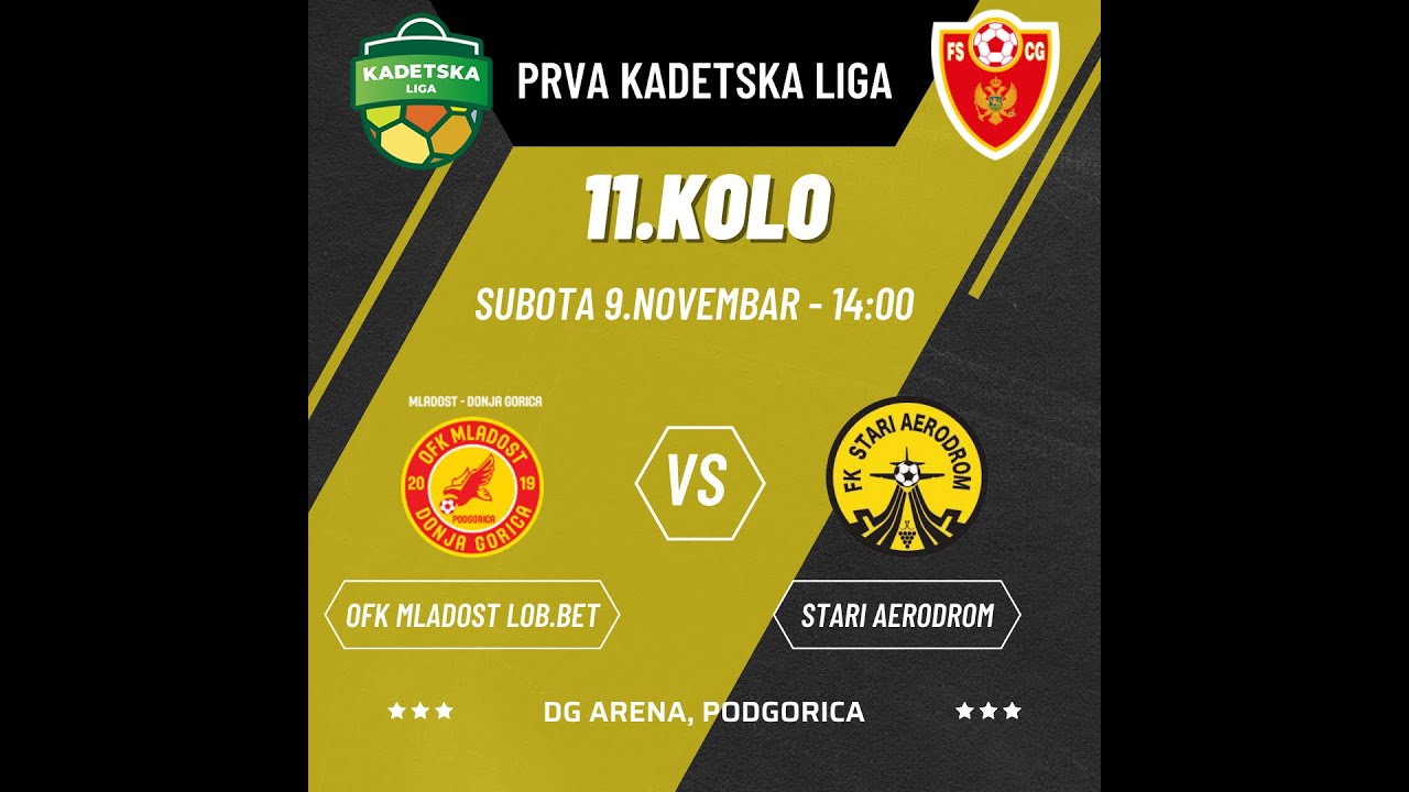 Kadeti 2008 / 09 - OFK Mladost Lob.Bet vs FK Stari Aerodrom