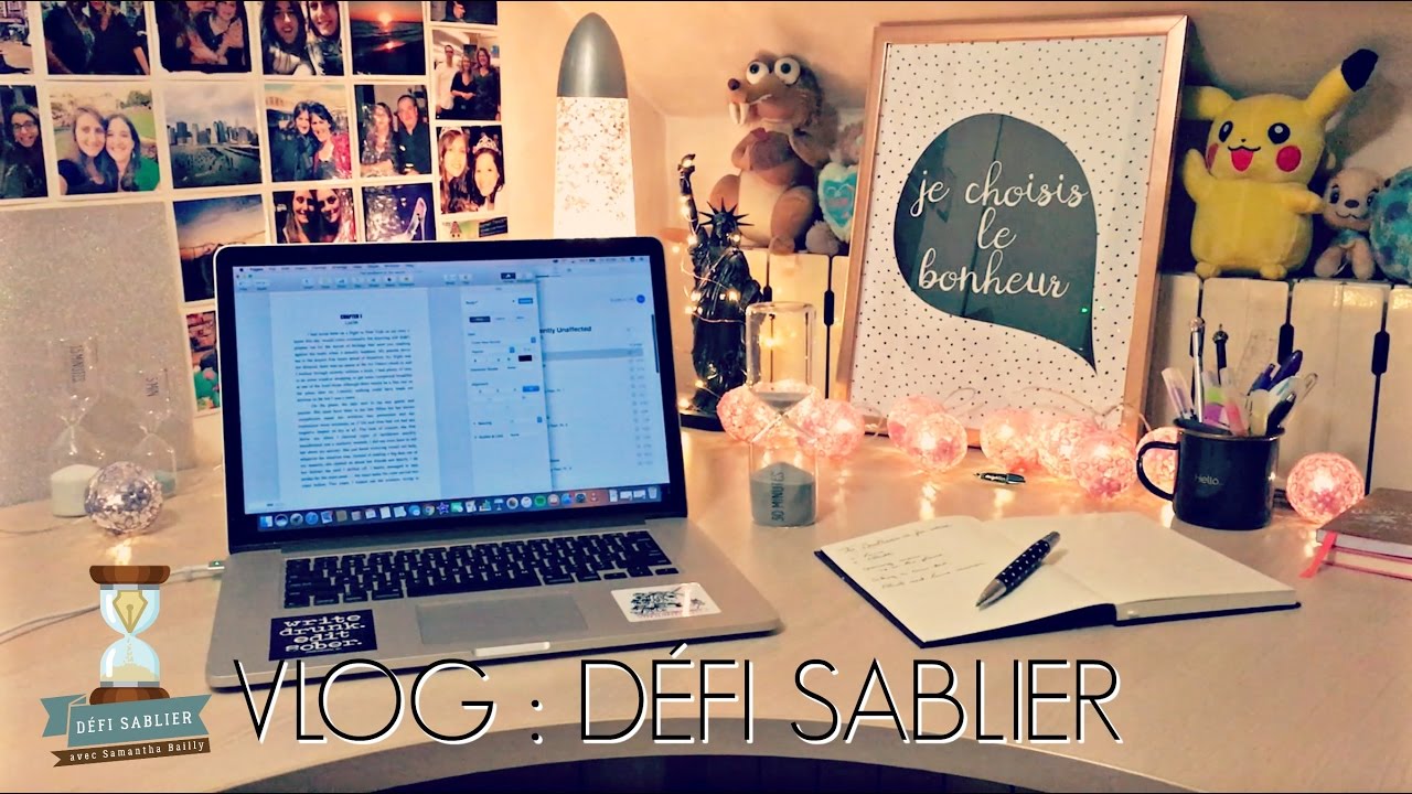 VLOG ÉCRITURE ✍🏻 #DéfiSablier | Fairy Neverland
