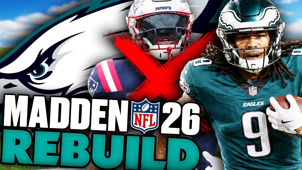 Makai Lemon заменяет AJ Brown! Перестраиваем Philadelphia Eagles в режиме франшизы Madden 26
