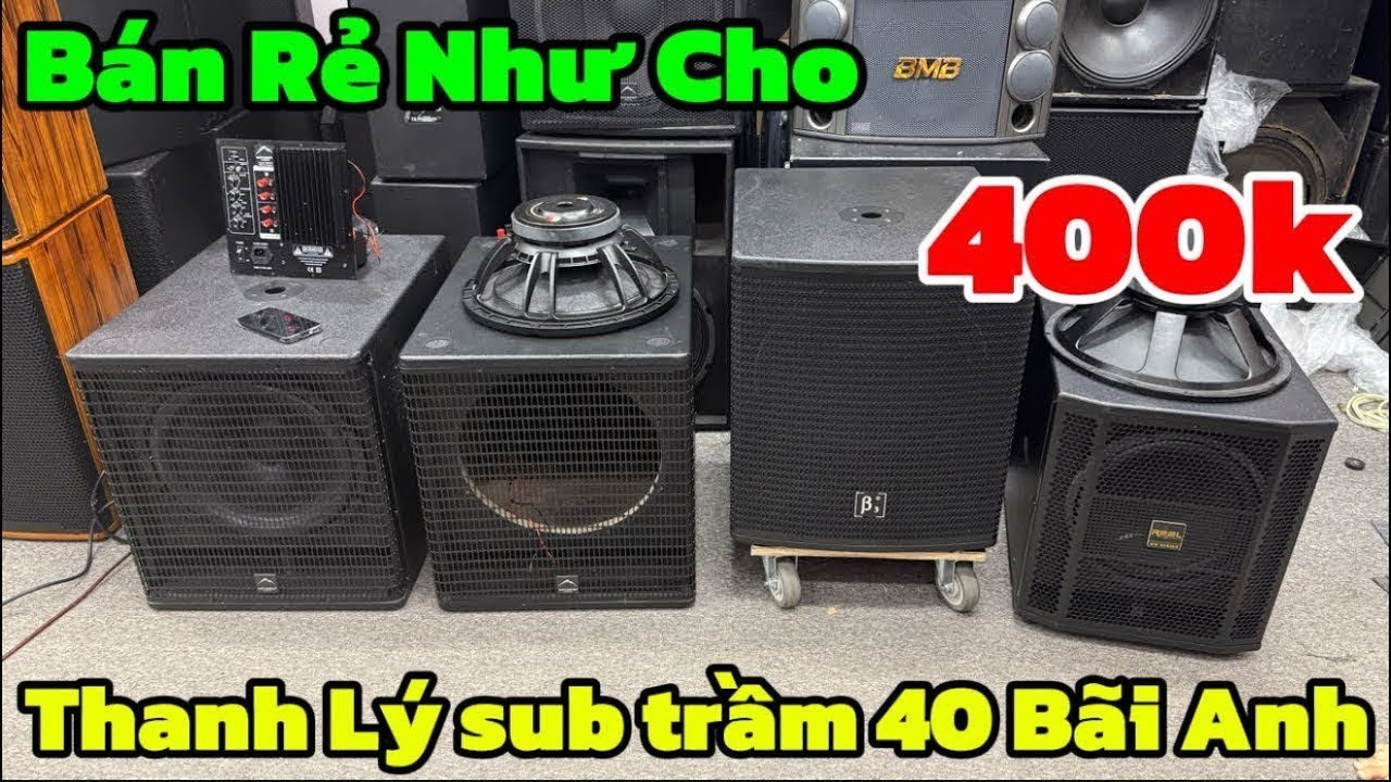 Thanh Lý Sub 40 bãi Anh, Đức Giá 400k, Bán Rẻ như cho lô trầm Martin Bát đánh Như Bom, Martin B3
