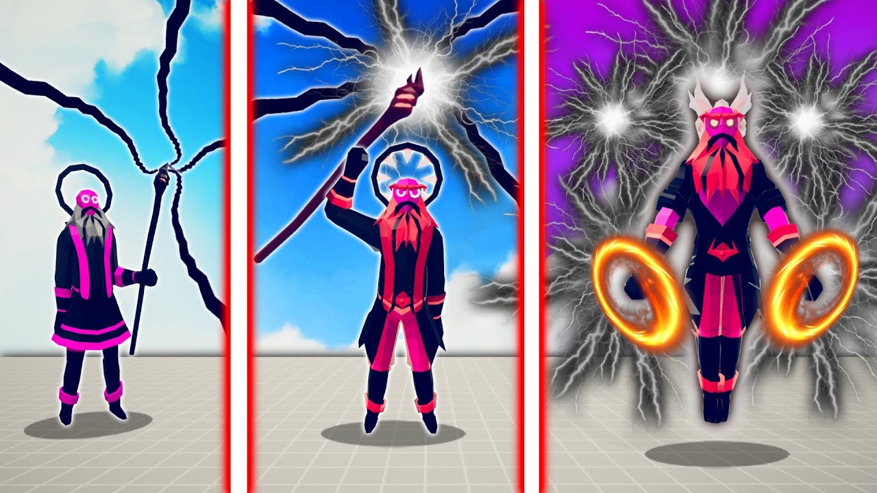 EVOLUTION OF DARK SPELL MASTER | TABS - Totally Accurate Battle Simulator