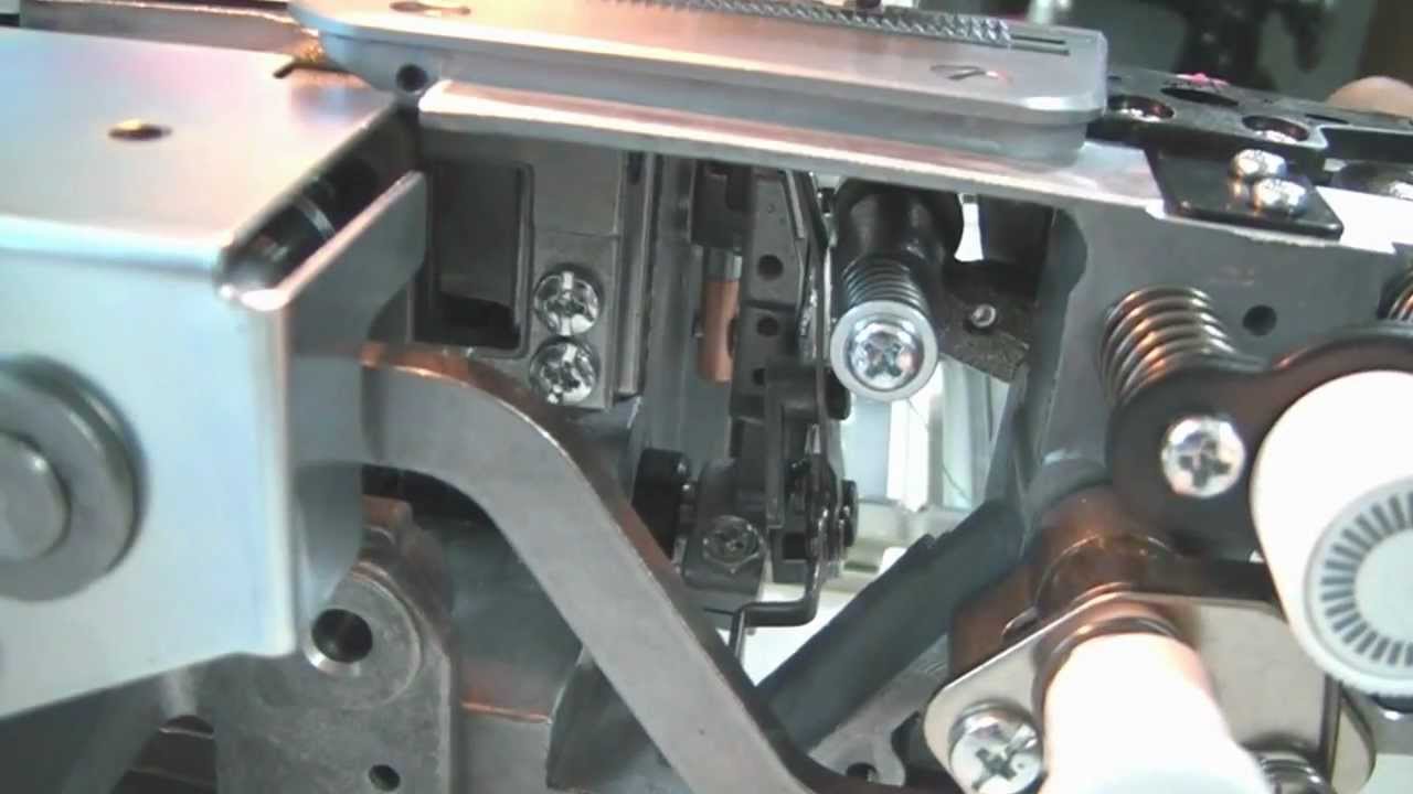 [라이온미싱 / LION] JANOME MyLock213(오버록미싱) Part 2. 실끼우기 방법