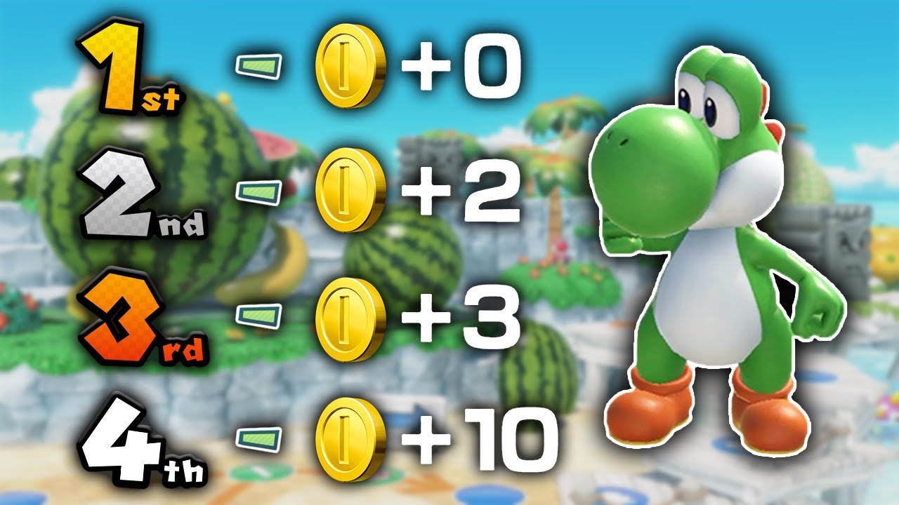 Наша ПОЛОЖЕНИЕ НА ДОСКЕ определяет нашу ПОЗИЦИЮ В МИНИ-ИГРАХ в Mario Party Superstars!