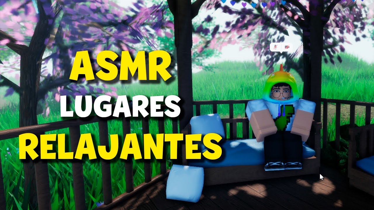 Visitando Lugares RELAJANTES en ROBLOX con ASMR parte 8😴