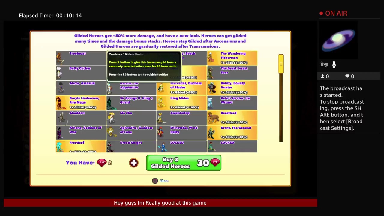 Clicker heroes Cheats