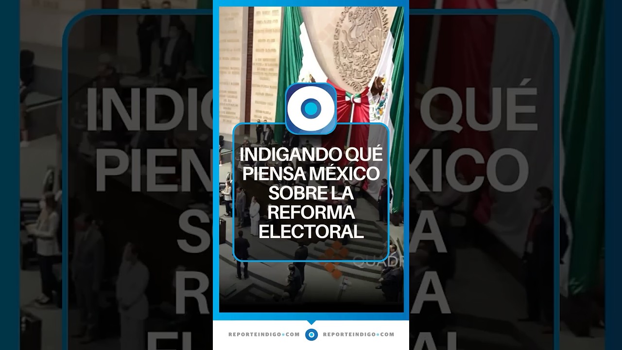 &iquest;Cu&aacute;les son las opiniones de los mexicanos sobre la Reforma Electoral? | Reporte Indigo