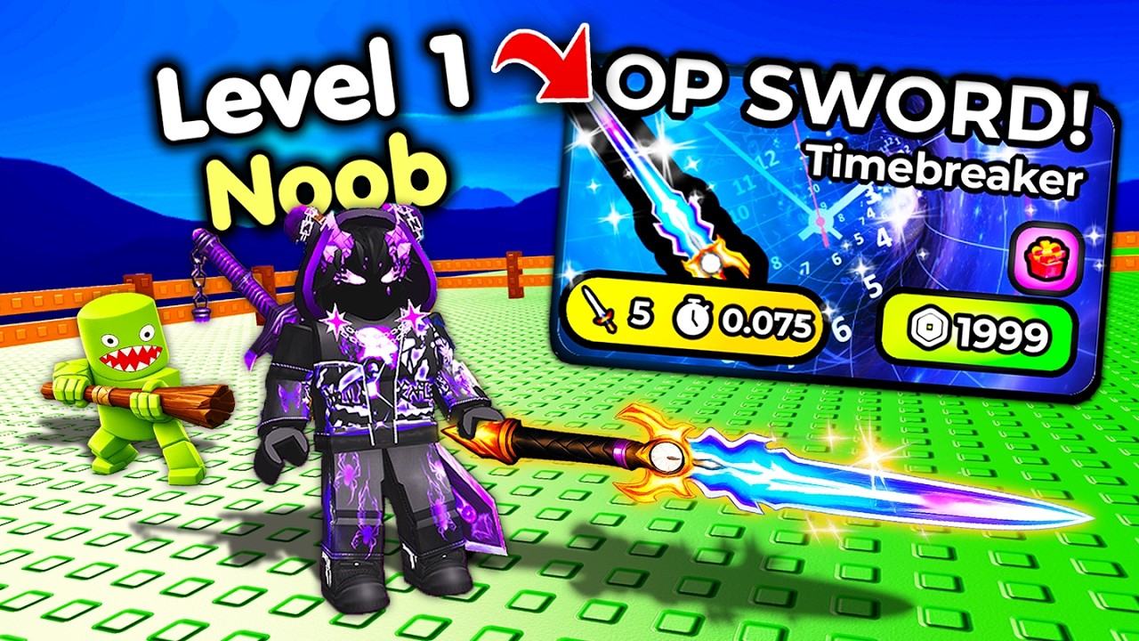 Starting Over as NOOB with OP SECRET in Fight Your Zombie! (Roblox)