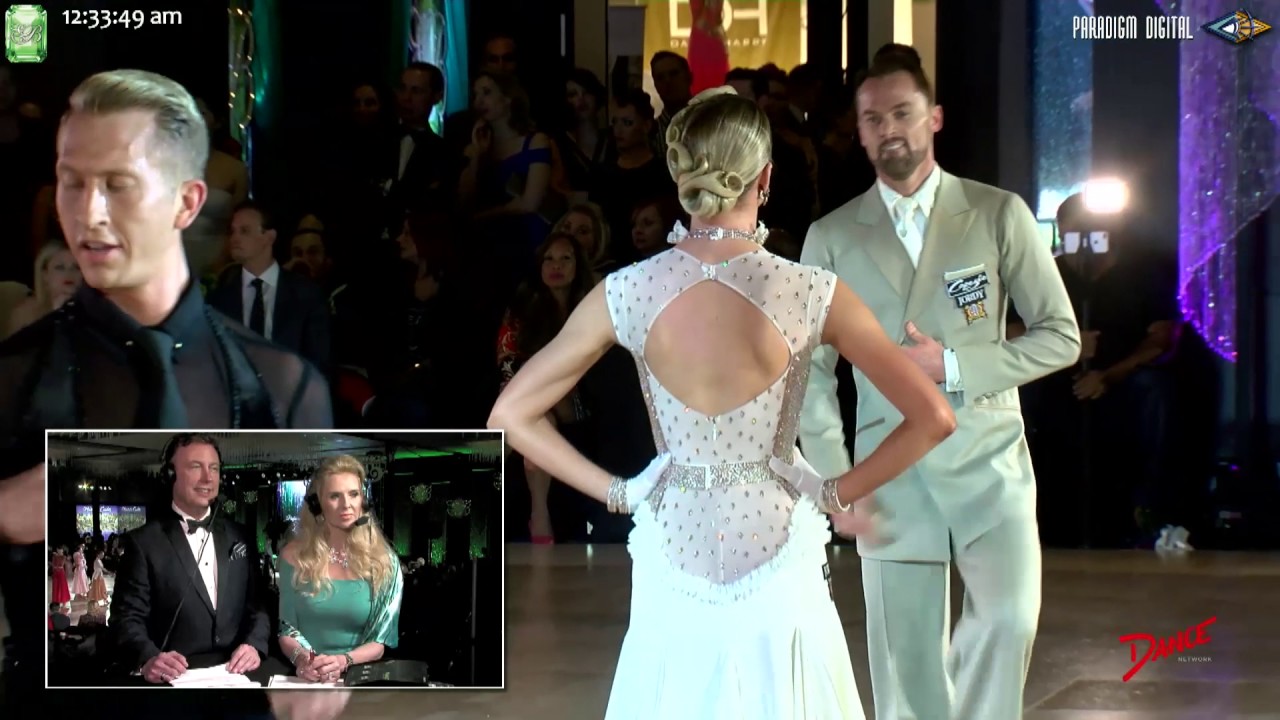 2017 Open Professional Smooth at the Emerald Ball Dancesport Championships