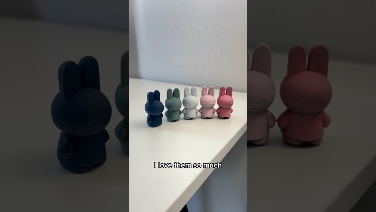 making miffy figures with my elegoo printer 🤩