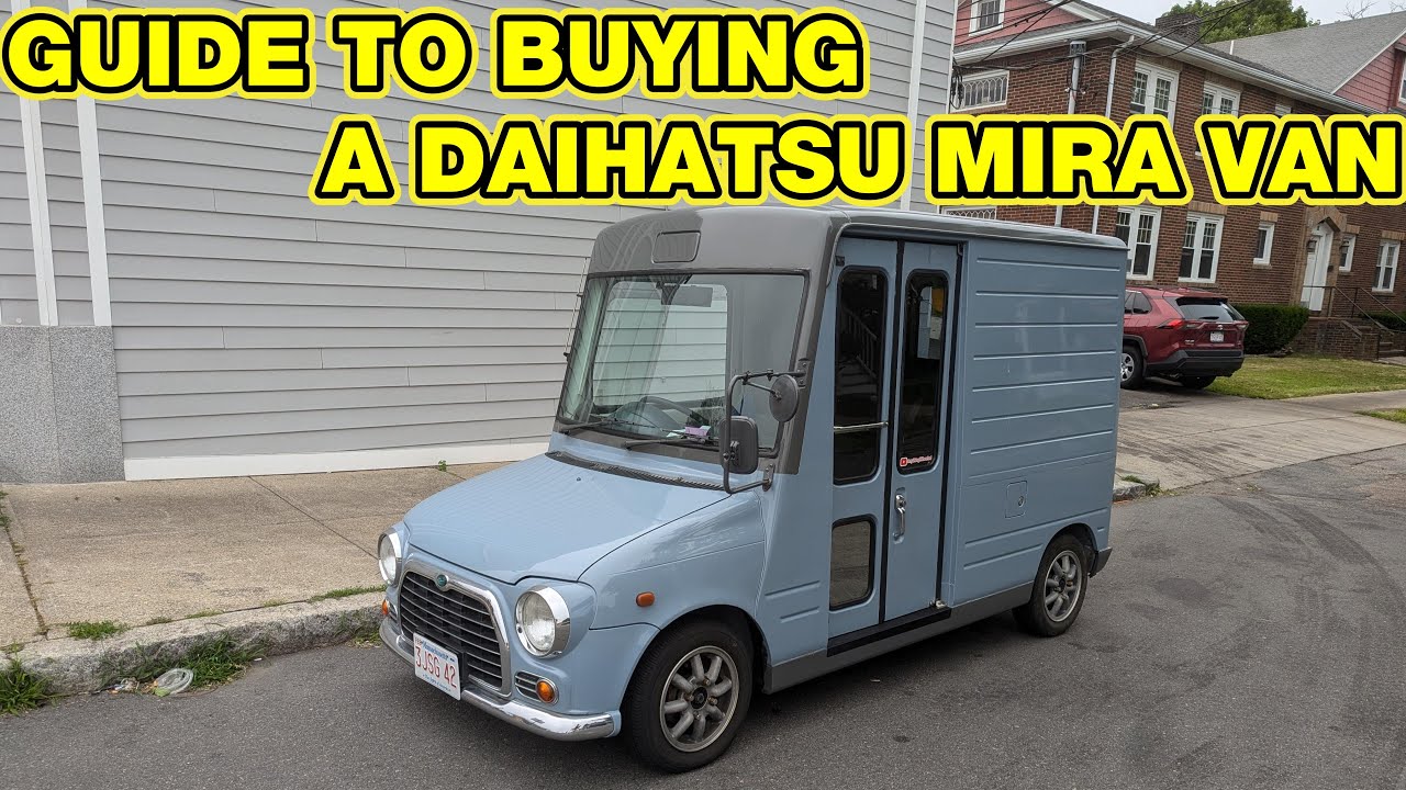 Watch this before buying a Daihatsu Mira walkthrough kei van