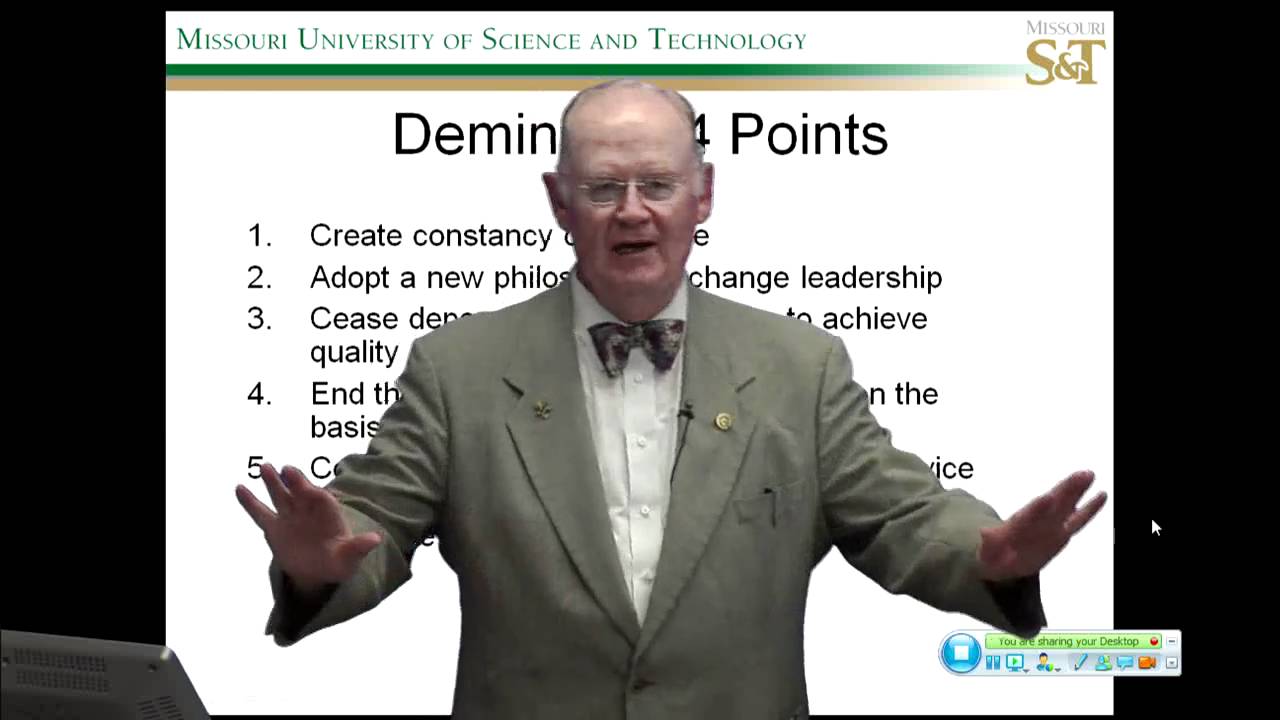 Total Quality Management - Deming Way (Part 1/2)