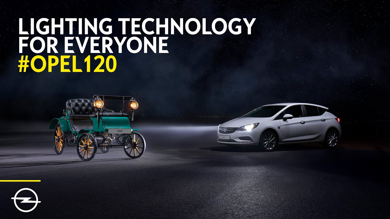 Opel: 120 Years of Lighting Technology for Everyone