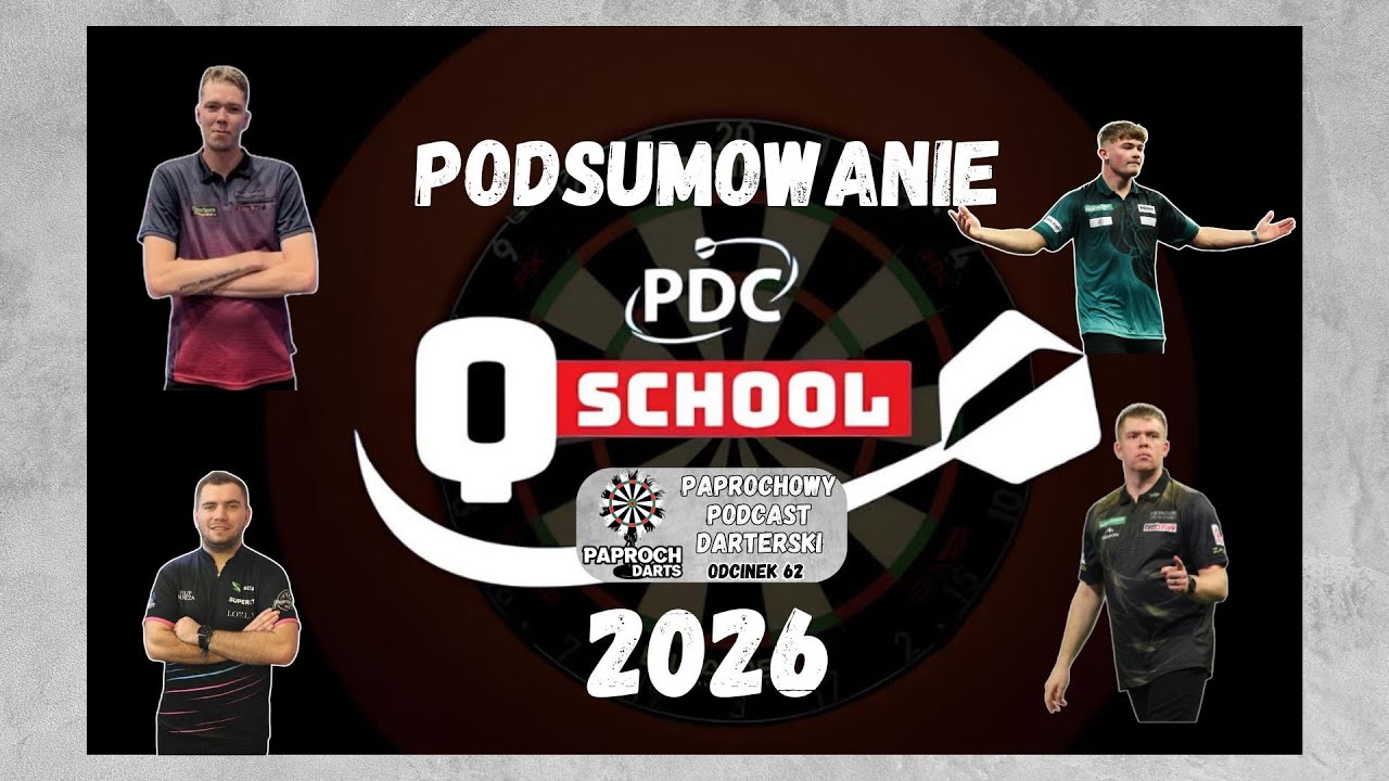 Zaczynamy nowy sezon! Podsumowanie Q-School 2026 | Paprochowy Podcast Darterski #62