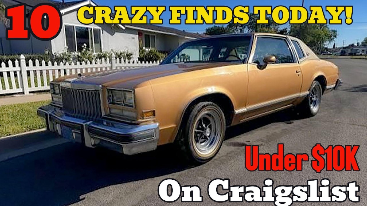 10 невероятных предложений автомобилей на Craigslist по цене до 10 000 долларов.
