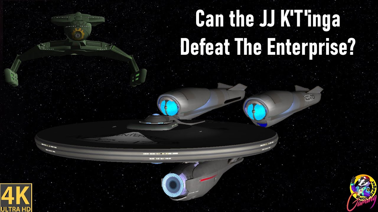 NEW JJ K'Tinga VS JJ Enterprise Battle - IKS Amar - Star Trek Ship Battles - Bridge Commande