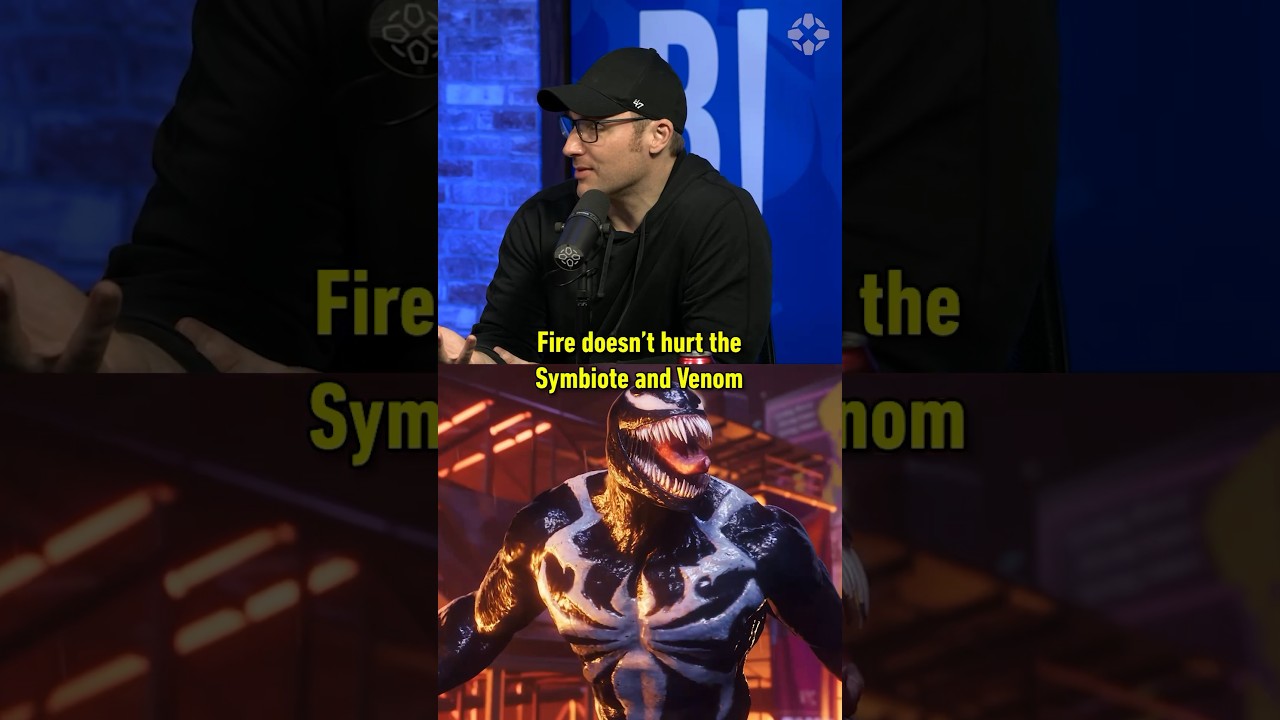 Here&rsquo;s WHY fire doesn&rsquo;t hurt Venom in Spider-Man 2! #spiderman2 #venom #marvel #insomniacgames
