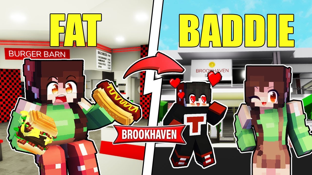 ANG BABAENG MATABA! NAGING BADDIE sa BROOKHAVEN | Brookhaven RP Tagalog | ROBLOX