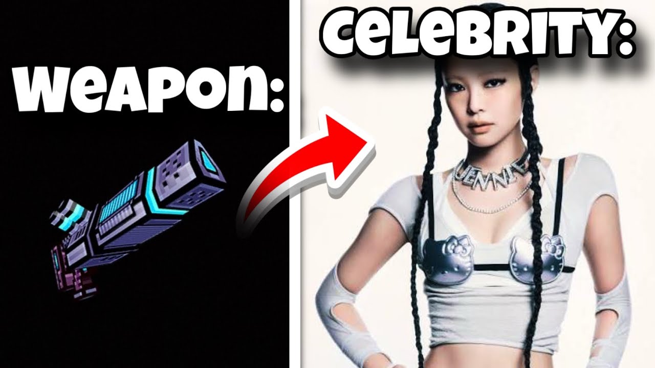 “I Gave Celebrities Their OWN Pixel Gun Weapons…”