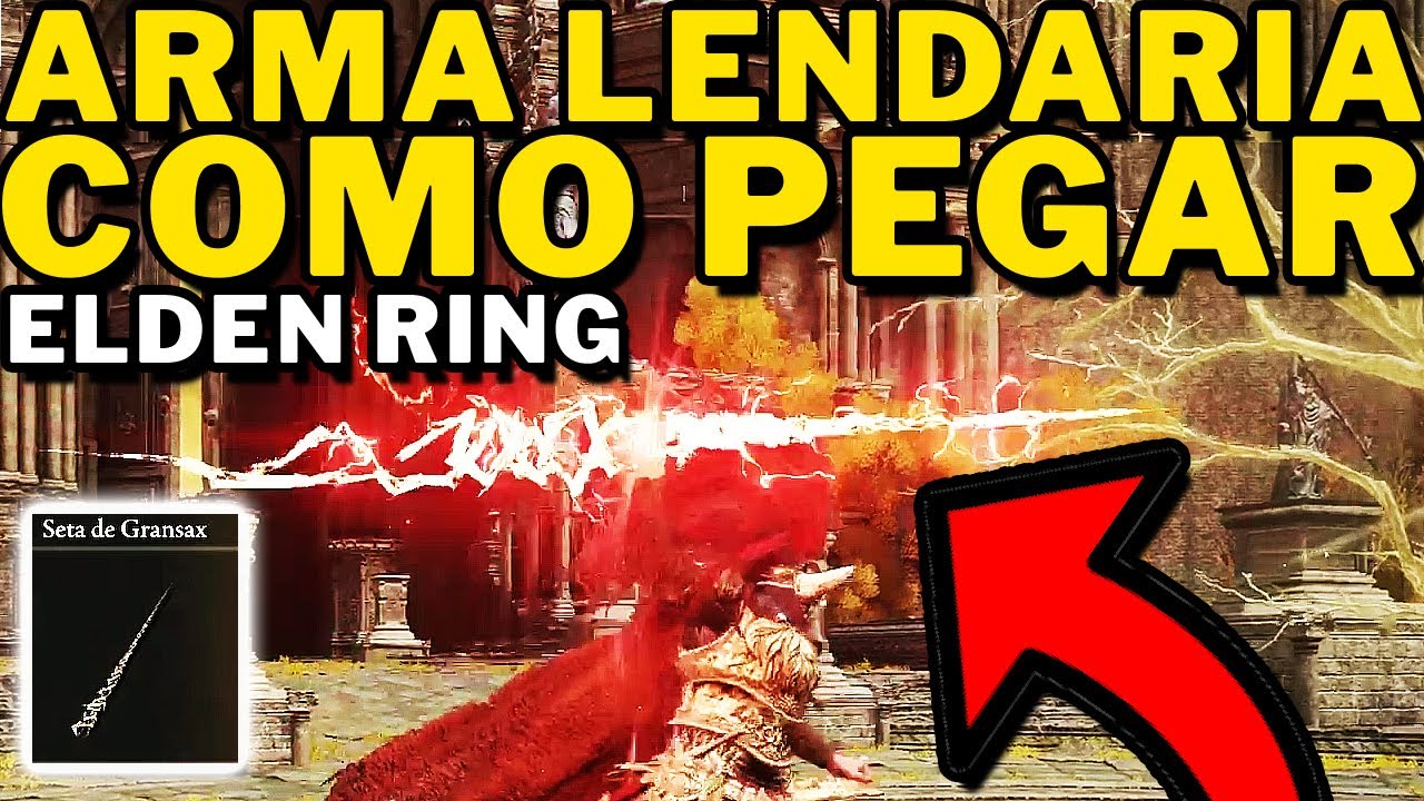Elden Ring - Como Pegar A ARMA LENDARIA DE DRAGÃO (INSANA!!!)